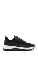 Erkek Siyah Bağcıklı Kalın Tabanlı Sneaker | Derimod Erkek Siyah Bağcıklı Kalın Tabanlı Sneaker | Derimod