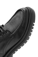 Men's Black Lace-Up Leather Combat Boots | Derimod Men's Black Lace-Up Leather Combat Boots | Derimod