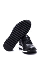 Men's Leather Perforated Sneaker | Derimod Men's Leather Perforated Sneaker | Derimod