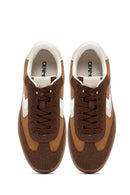 Kadın Camel Bağcıklı Kalın Tabanlı Sneaker | Derimod Kadın Camel Bağcıklı Kalın Tabanlı Sneaker | Derimod