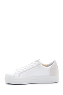 Women's Leather Zipper Detailed Sneaker | Derimod Women's Leather Zipper Detailed Sneaker | Derimod