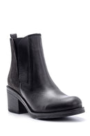 Women's Heeled Leather Boots | Derimod Women's Heeled Leather Boots | Derimod