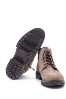 Men's Nubuck Leather Boots | Derimod Men's Nubuck Leather Boots | Derimod