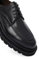 Men's Black Lace Up Leather Casual Shoes | Derimod Men's Black Lace Up Leather Casual Shoes | Derimod