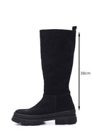 Women's Leather Suede Boots | Derimod Women's Leather Suede Boots | Derimod