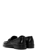 Kadın Siyah Deri Maskülen Loafer | Derimod Kadın Siyah Deri Maskülen Loafer | Derimod