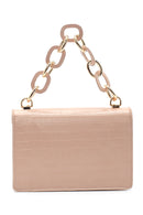Women's Crocodile Patterned Crossbody Bag | Derimod Women's Crocodile Patterned Crossbody Bag | Derimod