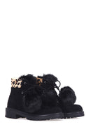 Women's Leopard Detailed Boots | Derimod Women's Leopard Detailed Boots | Derimod