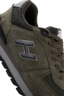 Hammer Jack Erkek Haki Peru Süet Deri Sneaker | Derimod Hammer Jack Erkek Haki Peru Süet Deri Sneaker | Derimod