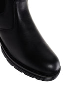 Men's Black Leather Casual Chelsea Boots | Derimod Men's Black Leather Casual Chelsea Boots | Derimod