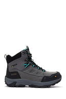 Caterpillar Kadın Gri Deri Waterproof Outdoor Bot | Derimod Caterpillar Kadın Gri Deri Waterproof Outdoor Bot | Derimod