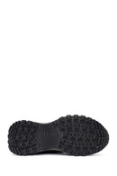 Erkek Yeşil Bağcıklı Nubuk Deri Sneaker | Derimod Erkek Yeşil Bağcıklı Nubuk Deri Sneaker | Derimod
