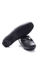 Men's Leather Printed Loafer | Derimod Men's Leather Printed Loafer | Derimod