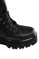 Women's Black Thick Soled Boots | Derimod Women's Black Thick Soled Boots | Derimod