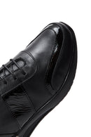 Women's Black Leather Sneaker | Derimod Women's Black Leather Sneaker | Derimod