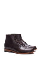 Men's Leather Casual Boots | Derimod Men's Leather Casual Boots | Derimod