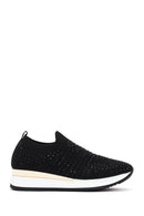 Kadın Siyah Taşlı Sneaker | Derimod Kadın Siyah Taşlı Sneaker | Derimod