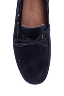 Erkek Lacivert Süet Deri Casual Loafer | Derimod Erkek Lacivert Süet Deri Casual Loafer | Derimod