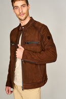 Dybala Men's Leather Jacket | Derimod Dybala Men's Leather Jacket | Derimod