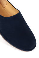Erkek Lacivert Süet Deri Loafer | Derimod Erkek Lacivert Süet Deri Loafer | Derimod