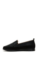 Kadın Siyah Deri Comfort Loafer | Derimod Kadın Siyah Deri Comfort Loafer | Derimod