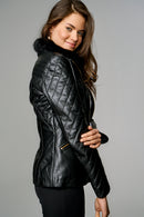 Belinda Women's Leather Jacket | Derimod Belinda Women's Leather Jacket | Derimod
