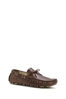 Erkek Kahverengi Deri Loafer | Derimod Erkek Kahverengi Deri Loafer | Derimod