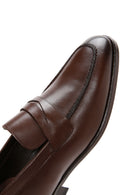 Erkek Kahverengi Deri Klasik Loafer | Derimod Erkek Kahverengi Deri Klasik Loafer | Derimod
