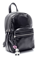 Women's Backpack with Metallic Accessory Detail | Derimod Women's Backpack with Metallic Accessory Detail | Derimod
