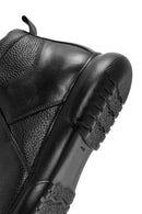 Men's Black Zippered Leather Casual Boots | Derimod Men's Black Zippered Leather Casual Boots | Derimod