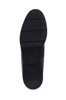 Crocodile Patterned Women's Leather Boots | Derimod Crocodile Patterned Women's Leather Boots | Derimod