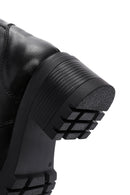 Women's Black Leather Boots | Derimod Women's Black Leather Boots | Derimod