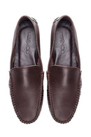 Men's Brown Leather Casual Loafer | Derimod Men's Brown Leather Casual Loafer | Derimod