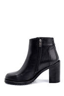 Women's Leather Heeled Boots | Derimod Women's Leather Heeled Boots | Derimod