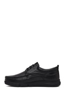 Men's Black Lace-Up Leather Casual Shoes | Derimod Men's Black Lace-Up Leather Casual Shoes | Derimod