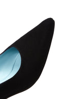 Women's Heeled Suede Leather Shoes | Derimod Women's Heeled Suede Leather Shoes | Derimod