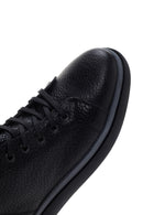 Men's Black Leather Zippered Sports Boots | Derimod Men's Black Leather Zippered Sports Boots | Derimod