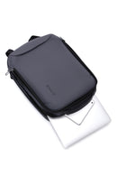 D-Pack Unisex Gri Teknolojik Kumaş Hardcase Sırt Çantası | Derimod D-Pack Unisex Gri Teknolojik Kumaş Hardcase Sırt Çantası | Derimod