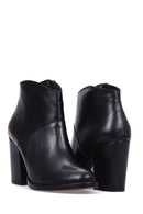 Women's Heeled Leather Boots | Derimod Women's Heeled Leather Boots | Derimod