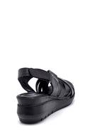 Women's Leather Thick Soled Sandals | Derimod Women's Leather Thick Soled Sandals | Derimod