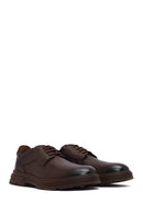 Men's Brown Lace-Up Leather Casual Shoes | Derimod Men's Brown Lace-Up Leather Casual Shoes | Derimod