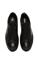 Men's Black Leather Sneaker | Derimod Men's Black Leather Sneaker | Derimod