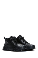 Men's Black Leather Boots | Derimod Men's Black Leather Boots | Derimod