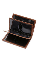 Men's Tan Leather Card Holder | Derimod Men's Tan Leather Card Holder | Derimod