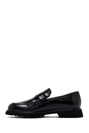 Erkek Siyah Deri Klasik Loafer | Derimod Erkek Siyah Deri Klasik Loafer | Derimod