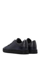 Erkek Lacivert Deri Sneaker | Derimod Erkek Lacivert Deri Sneaker | Derimod