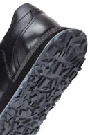 Men's Black Leather Sneaker | Derimod Men's Black Leather Sneaker | Derimod
