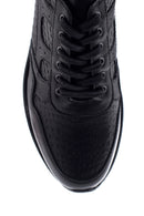 Men's Leather Patterned Sneaker | Derimod Men's Leather Patterned Sneaker | Derimod