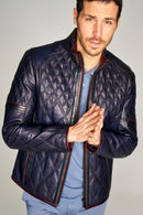 Sergio Men's Leather Jacket | Derimod Sergio Men's Leather Jacket | Derimod