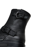Women's Black Leather Boots | Derimod Women's Black Leather Boots | Derimod